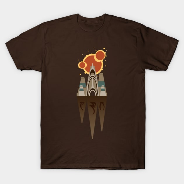 ALMSIVI Temple T-Shirt by SaurianDandy